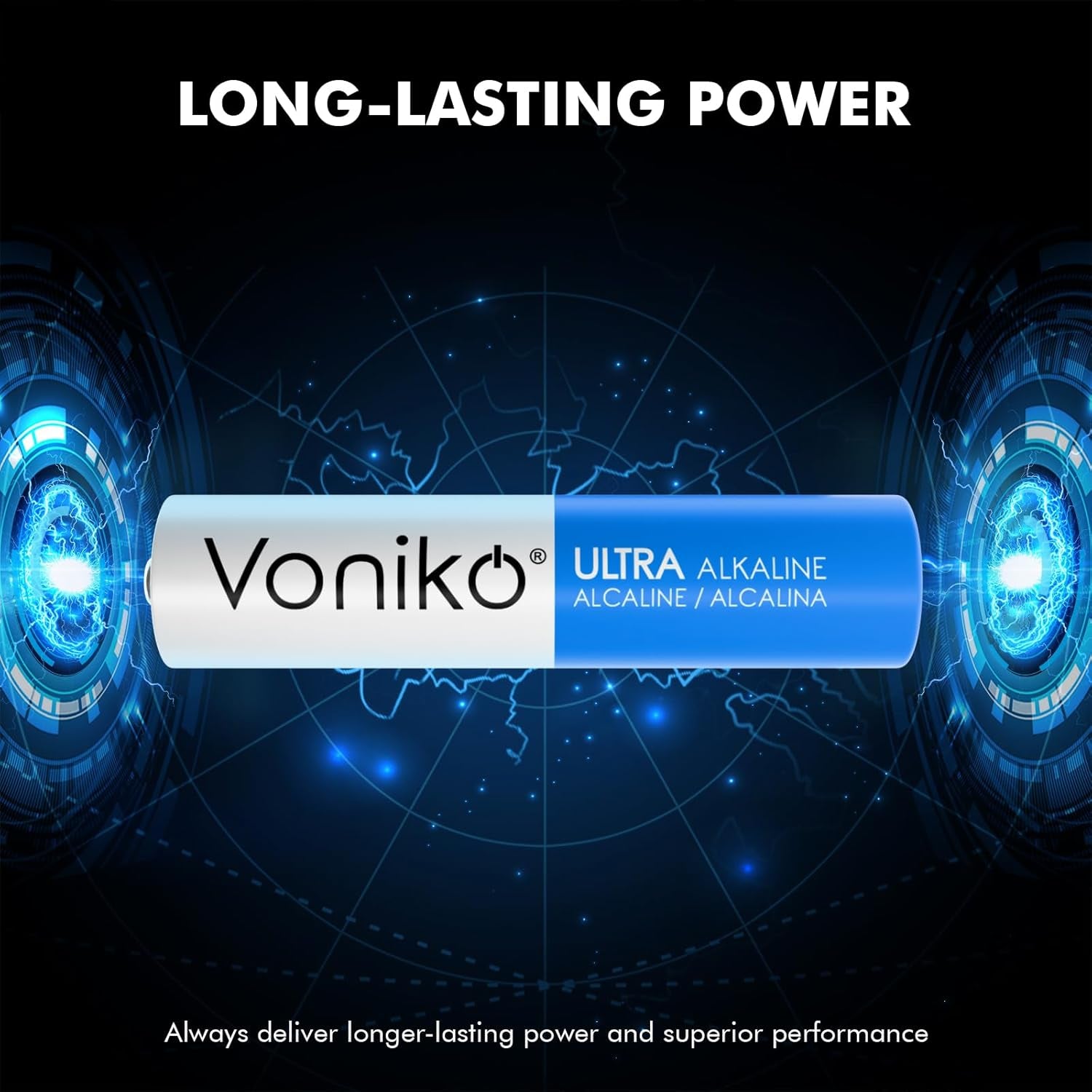 - Premium Grade AAA Batteries - 24 Pack - Alkaline Triple a Battery - Ultra Long-Lasting, Leakproof 1.5V Batteries - 10-Year Shelf Life